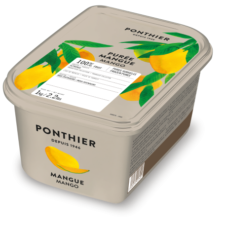 Puree mrożone Mango 100% 10kg Ponthier